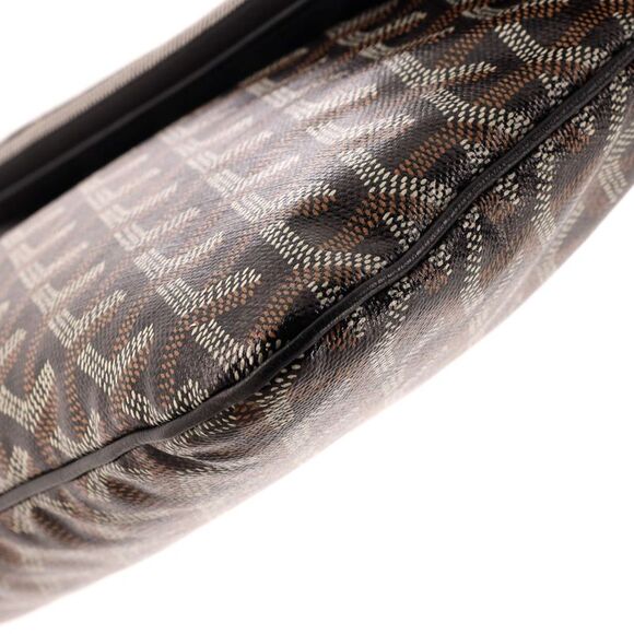 Goyard Saint Marie Clutch Coated Canvas Black - Picture 8 of 9